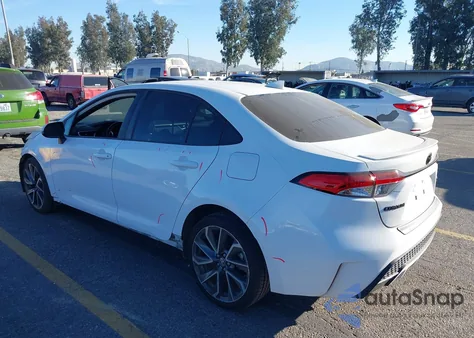 2021 Toyota Corolla Se from USA, damaged, VIN 5YFS4MCE5MP079463